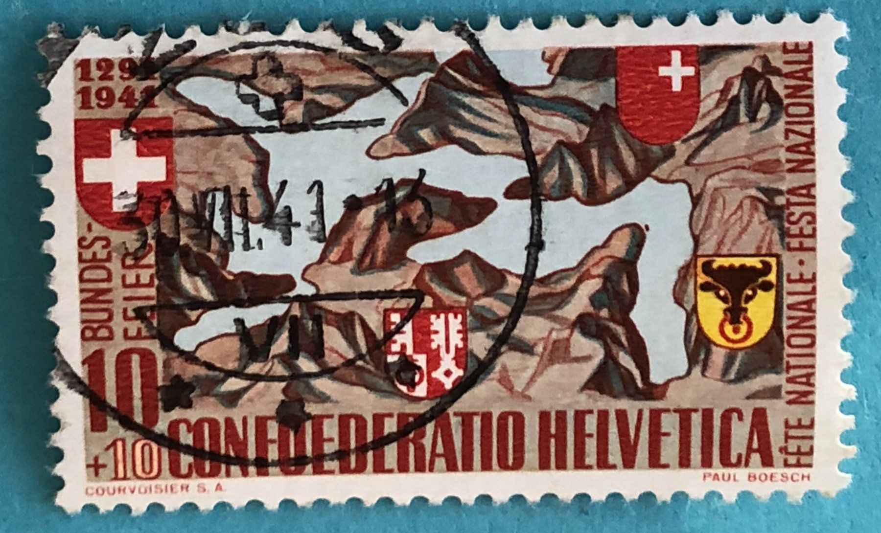 Tutti i francobolli: Nr.B 13 mit Vollstempel – Usato da Aarau venduto da Billa007