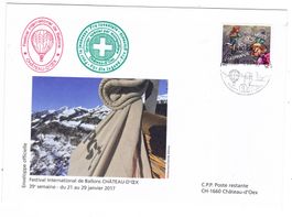 39ème semaine de ballon a air chaud Château d'Oex 2017
