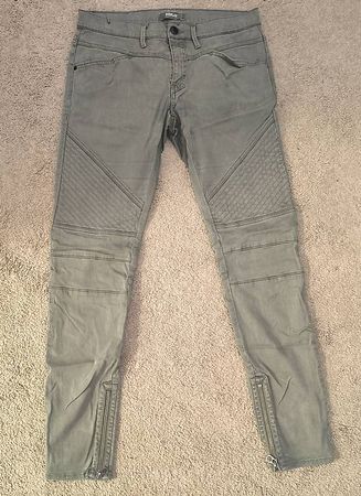 Replay Jeans  Moto-Style, oliv, W30.