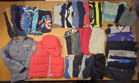 Kleiderpaket Junge, Jacken, Hosen, Shirts, 98/104