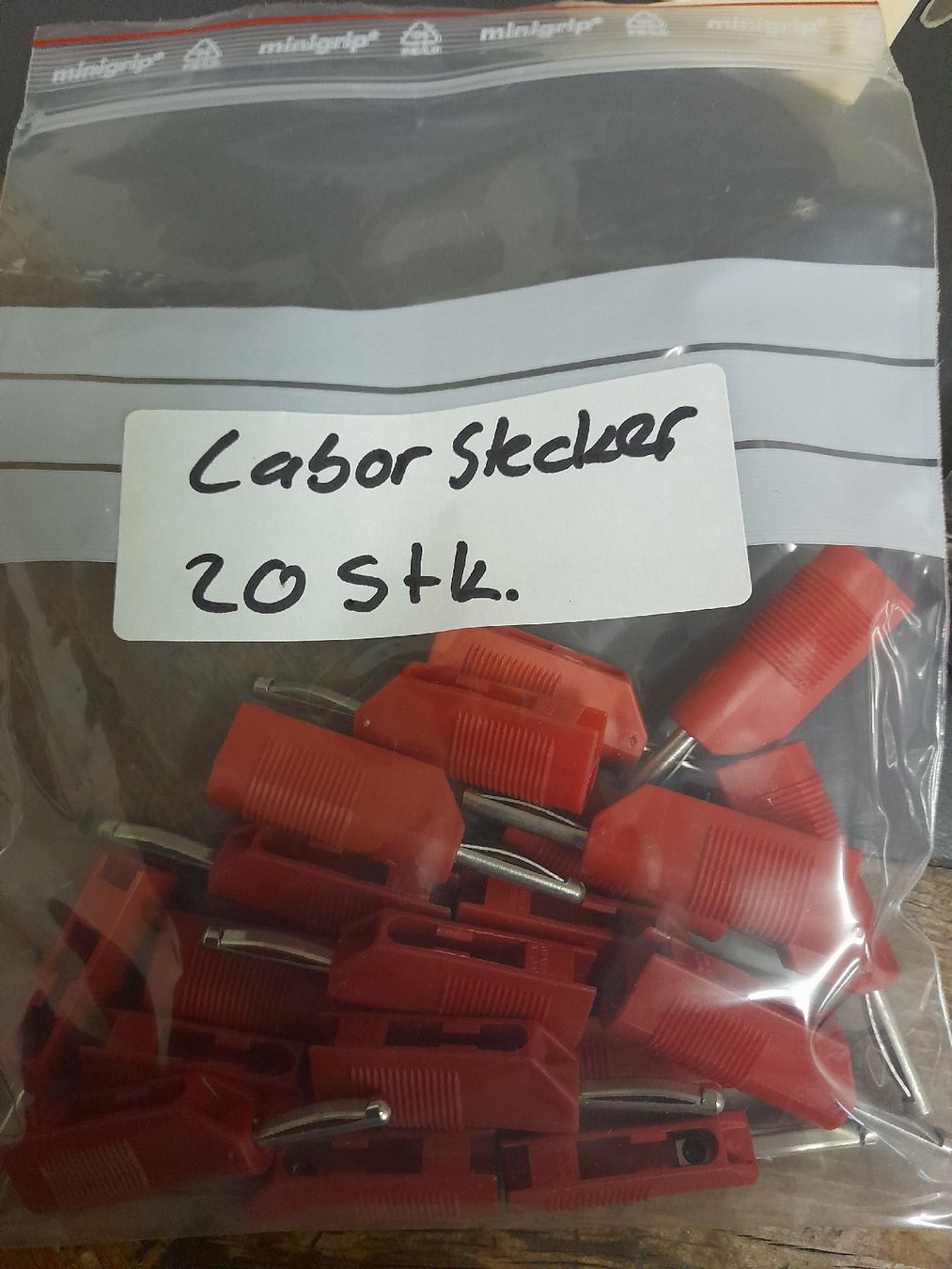 Componenti elettronici: Labor Stecker 20Stück – Nuovo e nell'imballaggio originale da Stetten AG venduto da 19487777