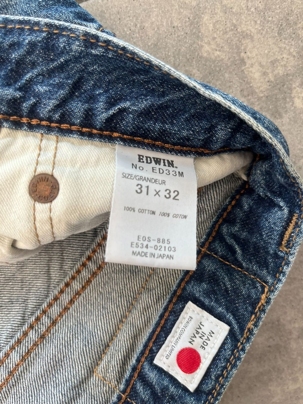 Edwin Jeans: EDWIN Bluejeans – Usato da Otelfingen venduto da Denis_ZH 3