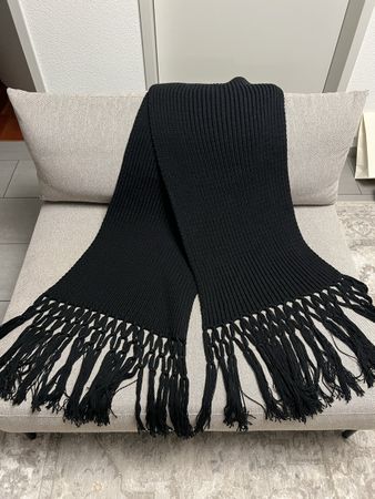 Saint Laurent Paris Grosses Schal, schwarz, top Zustand!