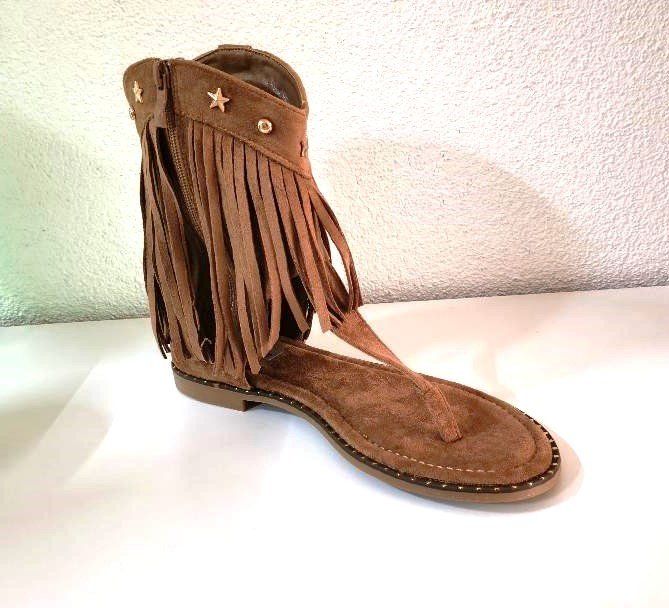 Damenschuhe: Zehen Sandalette mit Fransen Grösse 37 – Neu und originalverpackt aus Dielsdorf von SHOES_BY_SYLVI 4