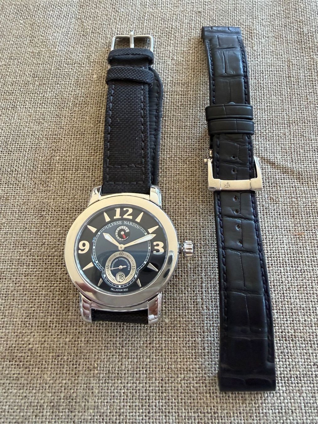 Ulysse Nardin Orologi: Ulysse Nardin Macho Palladium 950 – Usato da Wolfertswil venduto da Schorsch3 7