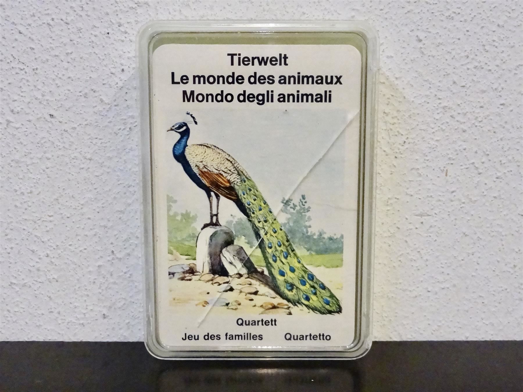 Ravensburger Spiele: schönes altes Quartett TIERWELT – Gebraucht aus Kerzers von wisaundso