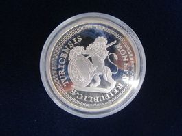 Taler Zürich - Löwe mit Schwert - D = 40 mm - Cu-versilb. PP