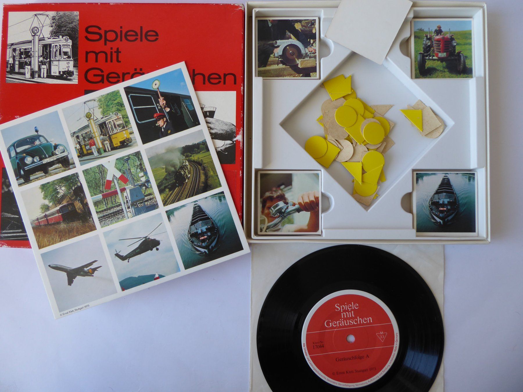 Giochi: Set: Spiel mit Geräuschen, Ernst Klett Verlag, Stuttgart – Usato da Turbenthal venduto da Panau 1
