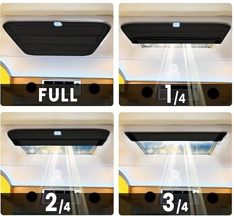 Ombrelloni: Luken-Sonnenschutz, variable Abdeckung für Boot, Camper etc. – Nuovo e nell'imballaggio originale da Bern venduto da Prasolux 1