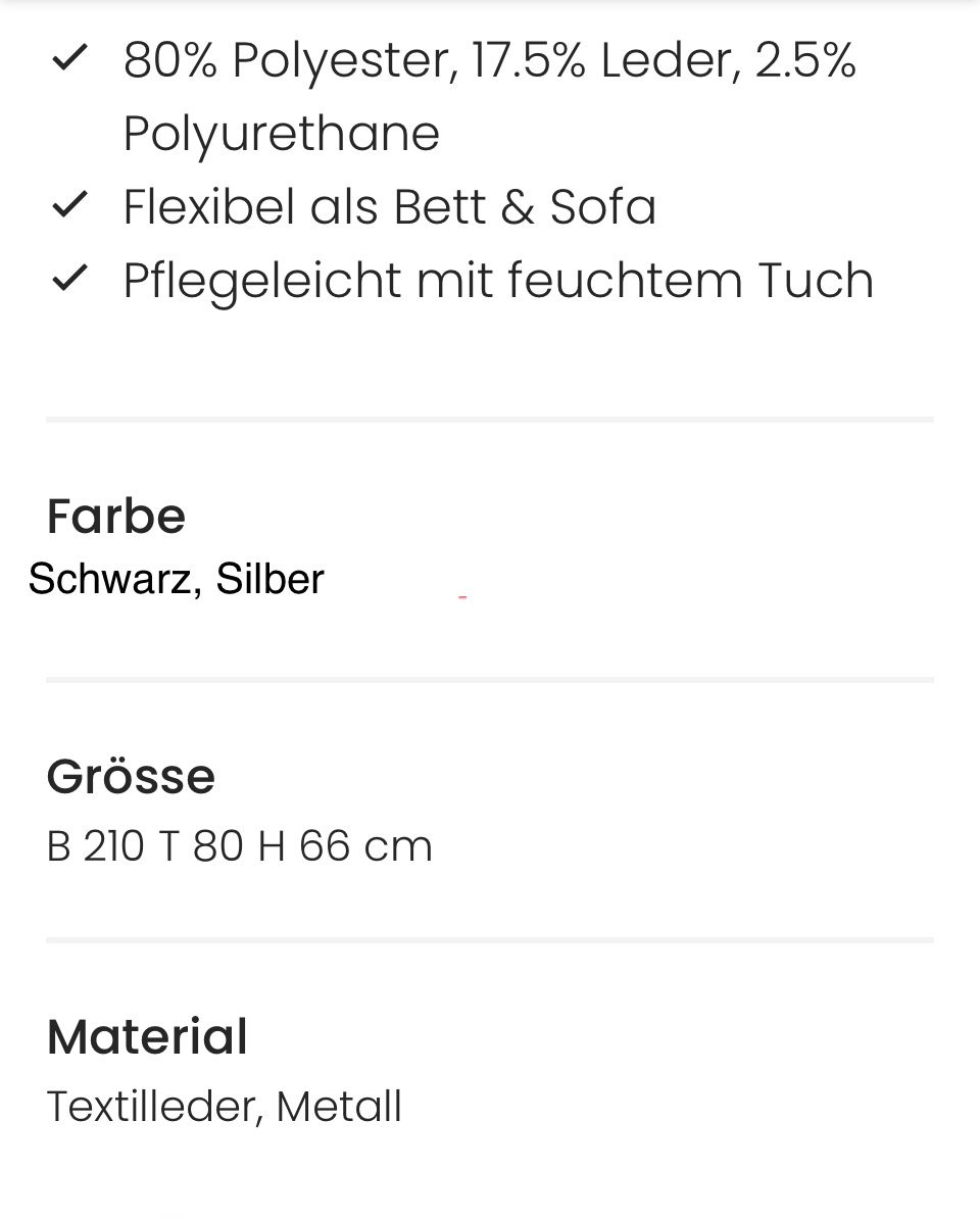 Livique Sofas: Kleines cooles Ledersofa 2er – Gebraucht aus Jonen von Pysch 4