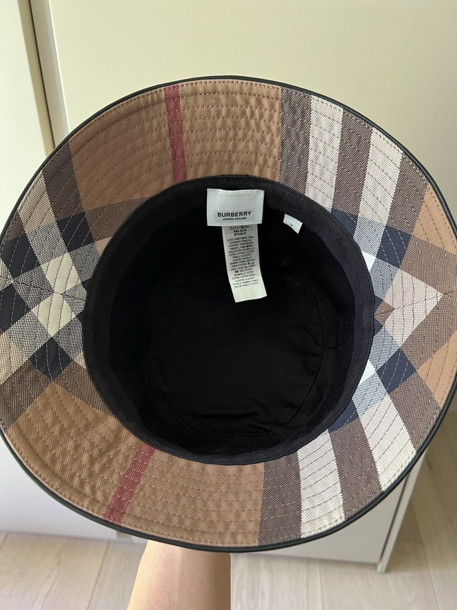 Burberry Hüte, Mützen & Caps: Burberry Bucket Hat Checked Canvas New – Neu (gemäss Beschreibung) aus Corsier GE von Karol_save_planet 4
