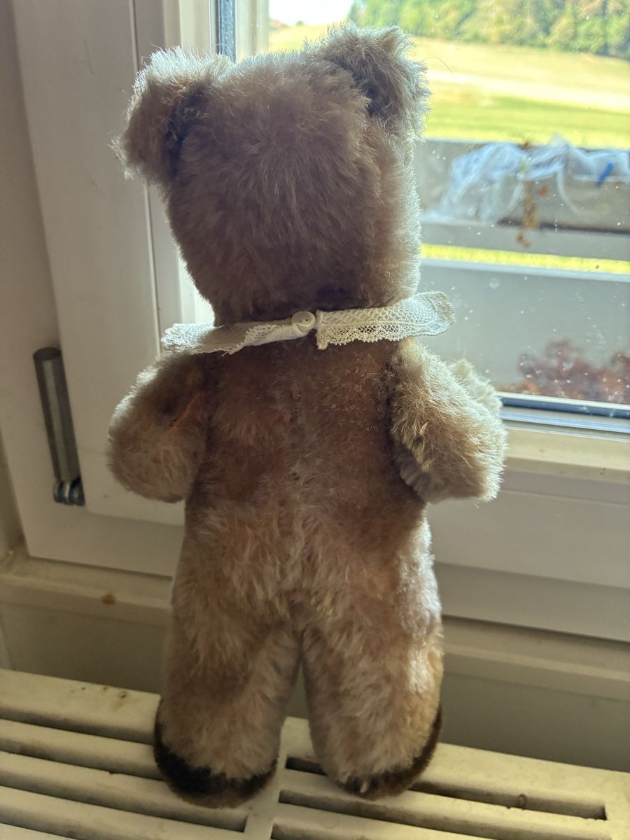 Spielzeuge: Teddybär stehend mit Halskrause ca. 30 cm – Gebraucht aus Aeschlen ob Gunten von Maroeggu 2