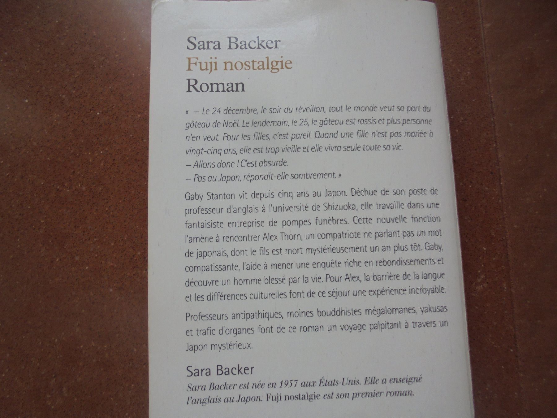 Libri: Fuji nostalgie - Sara Backer – Usato da Vessy venduto da bm.par 1