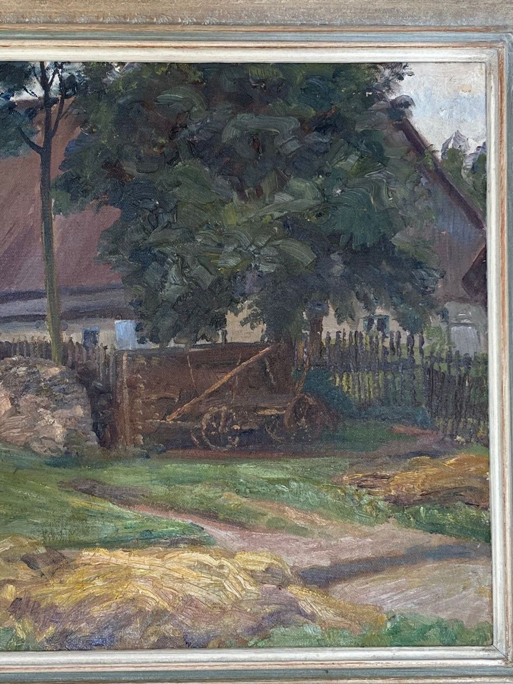 Gemälde: Maximilan Schurmann Gemälde Dorf-Idylle – Gebraucht aus Vaduz von Unikate-Markt 3