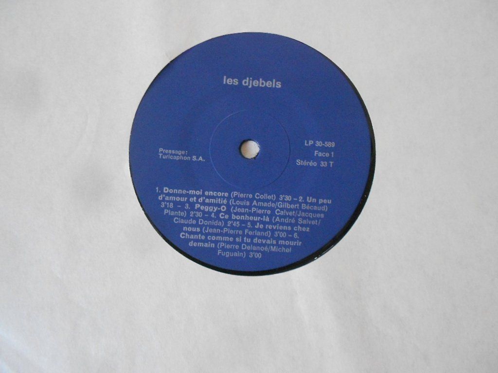 Schallplatten: LES DJEBELS – Gebraucht aus Bex von Giorgiob 2