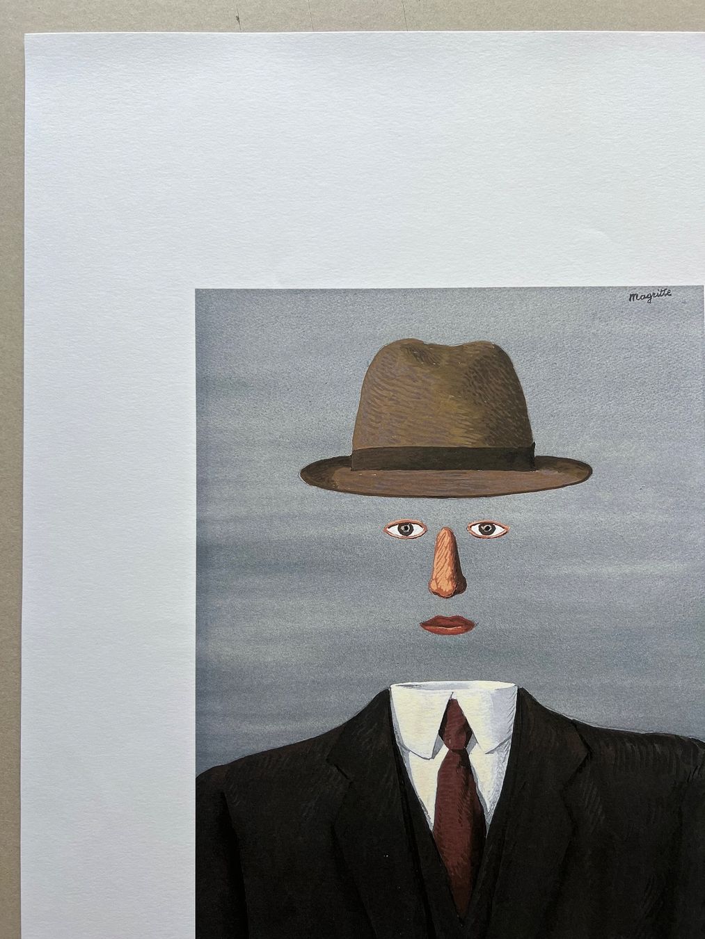 Reproduktionen & Neuware: René Magritte « Le paysage de Baucis » 96/100 – Neu (gemäss Beschreibung) aus Basel von  4