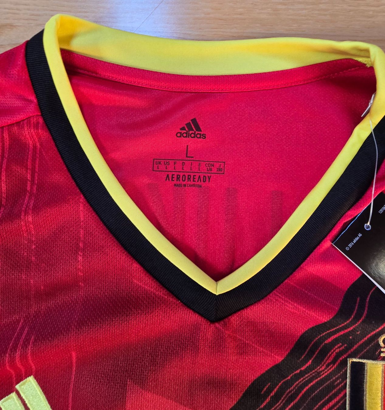 Adidas Canottiere & Pantaloni: Belgien | Lukaku | 2021 | Neu – Nuovo (secondo la descrizione) da Zollbrück venduto da MiKron 3