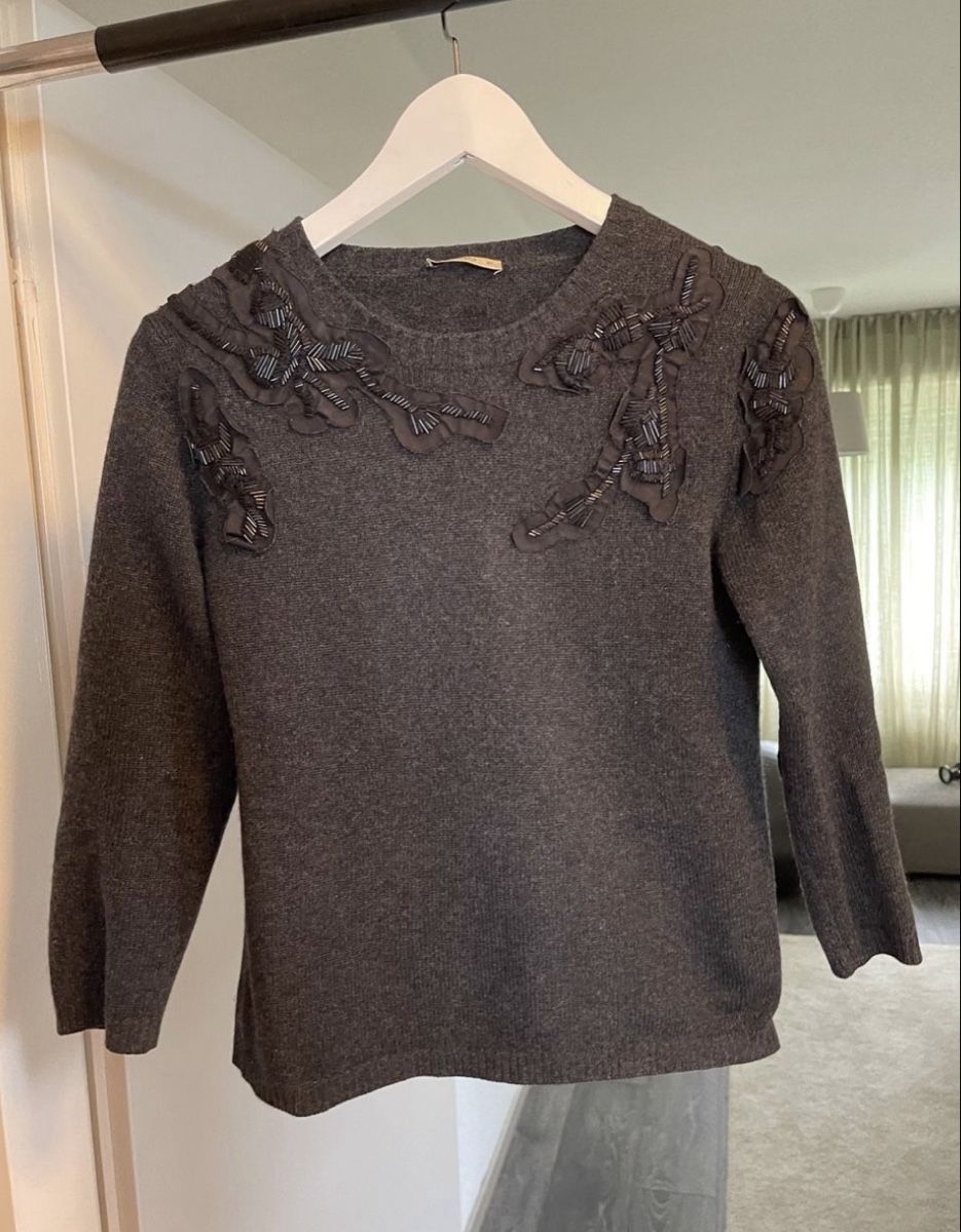 Prada Pullover & Sweatshirts: Prada Pullover Gr.34  mit Perlenstickerei  – Neu (gemäss Beschreibung) aus Cham von kroti68 2