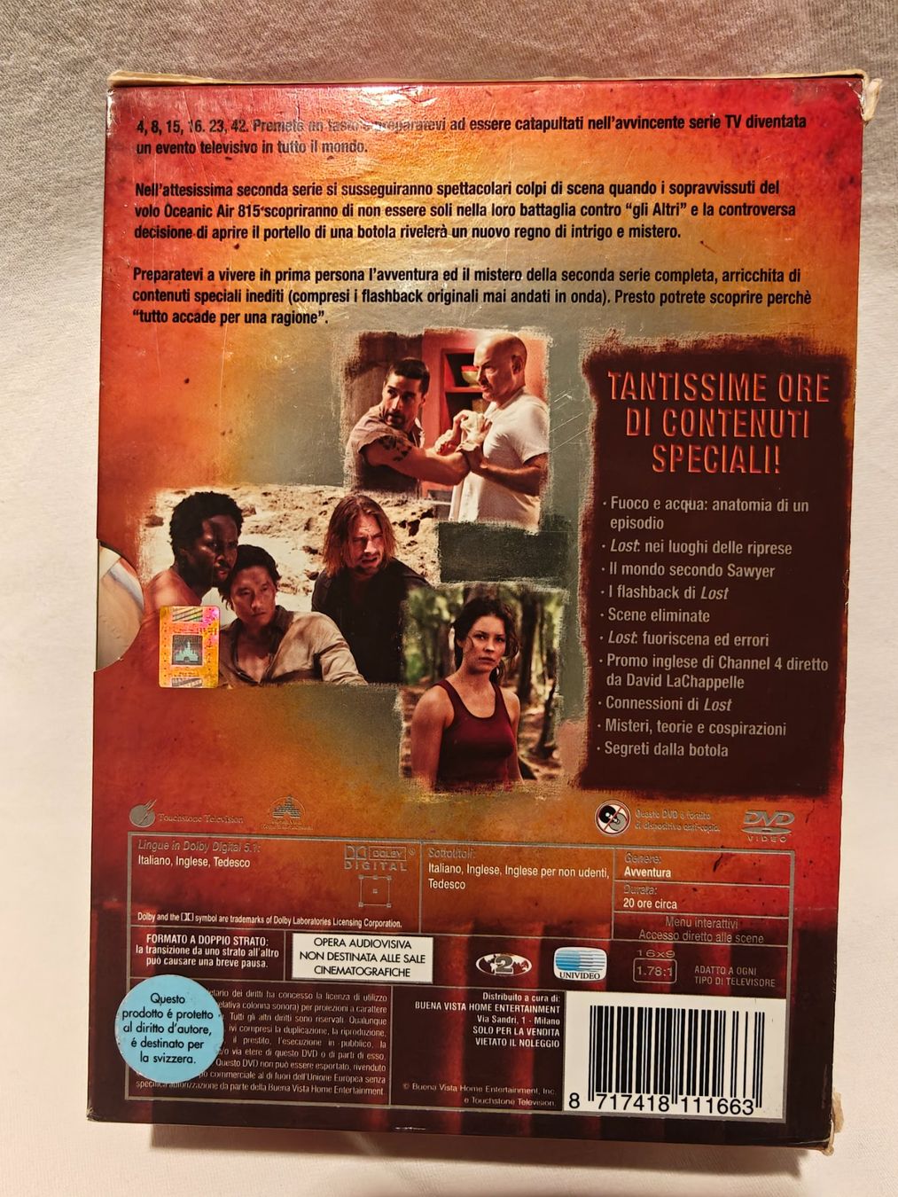 Alle DVDs: LOST Staffel 2 komplett DVD Box 2005 – Gebraucht aus Gutenswil von Vulcano21 2