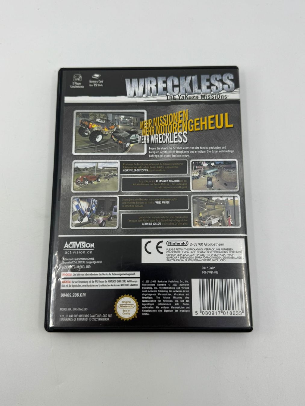 Giochi: Wreckless - The Yakuza Missions (Gamecube) – Usato da Herisau venduto da Seyashop1 2