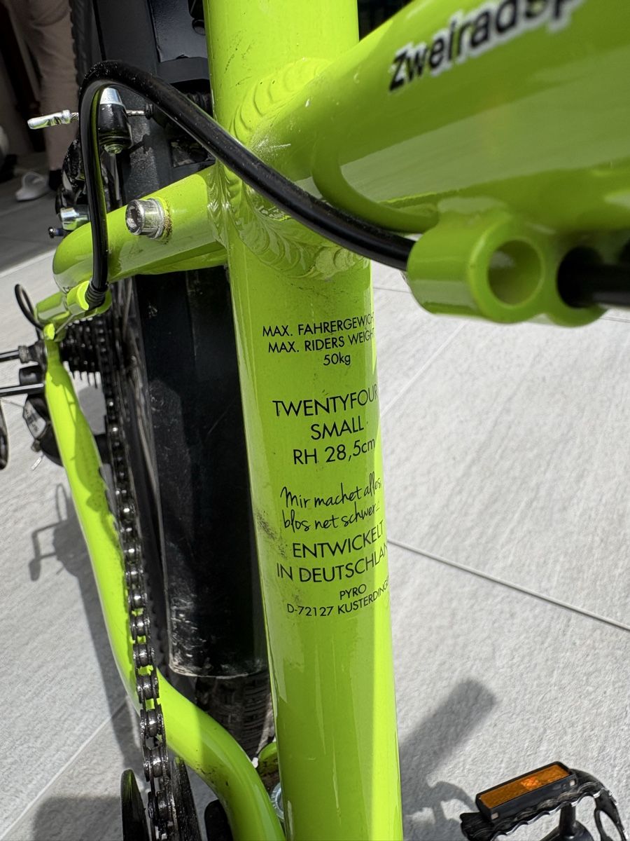 Pyro Biciclette: Kindervelo Pyro 24Zoll Grün – Usato da Staufen venduto da eve_sb87 6
