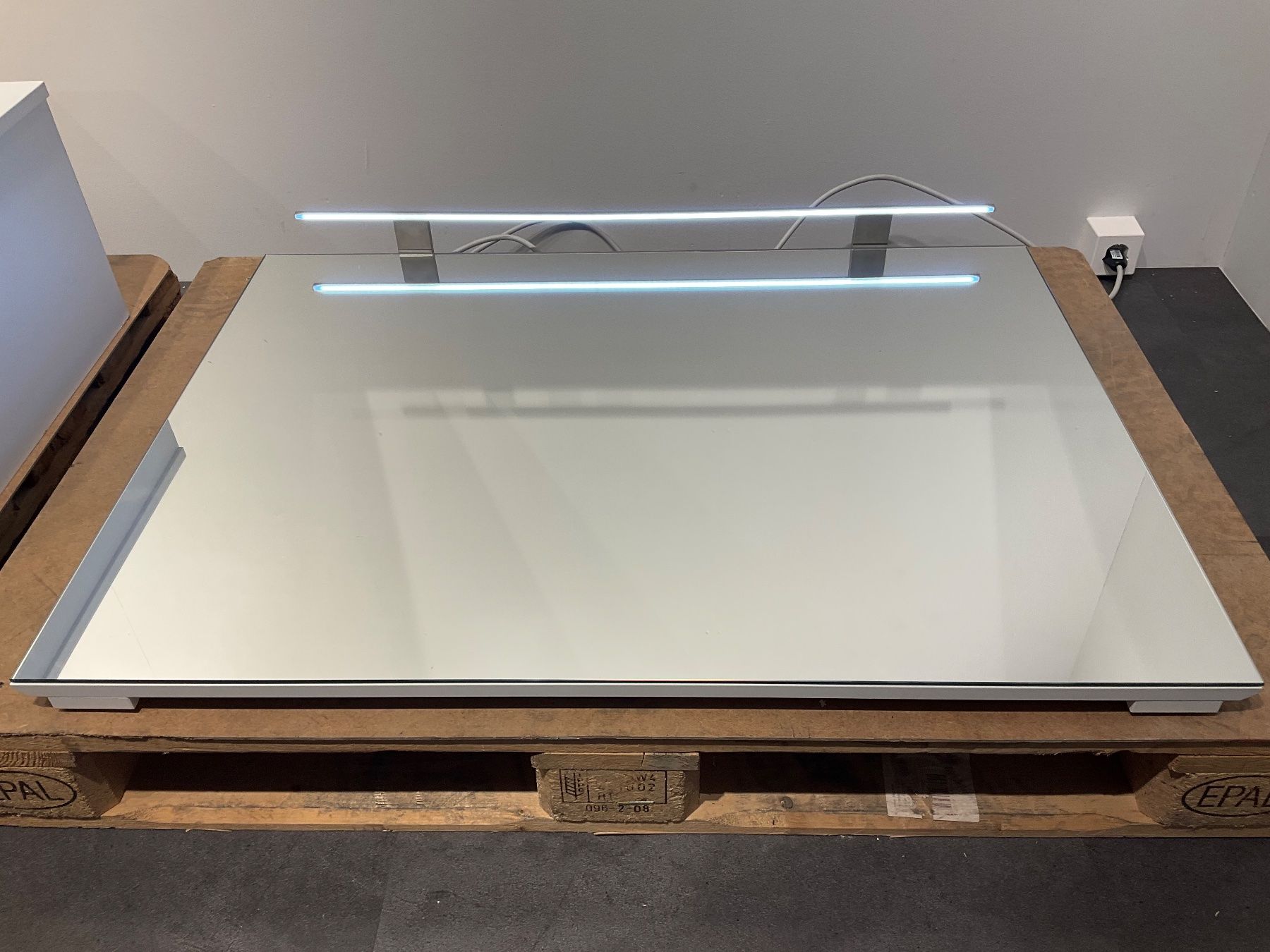 Mobili per bagno: 074 Badmöbelkombination, weiss/grau, 150cm – Nuovo (secondo la descrizione) da Derendingen venduto da Meisterstuecke 6