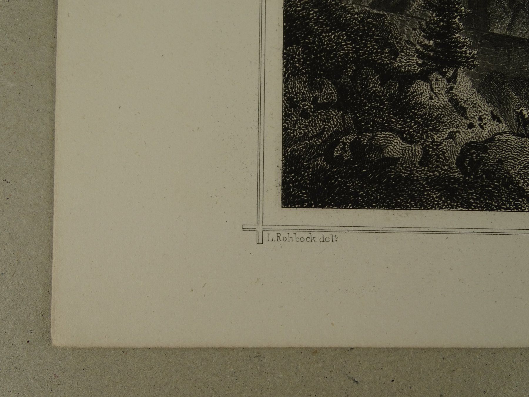 Incisioni: AMSTEG, STAHLSTICH NACH ROHBOCK 1870 – Usato da Grüningen venduto da Kartensammler 7