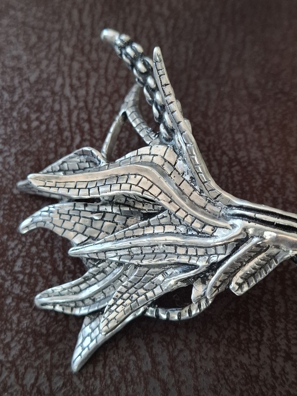 Ketten: Collier dragon Games of Throne – Neu (gemäss Beschreibung) aus Saxon von 2005sylvester 5
