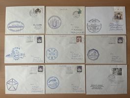 9 Schiffspostbriefe der deutschen Marine (96)