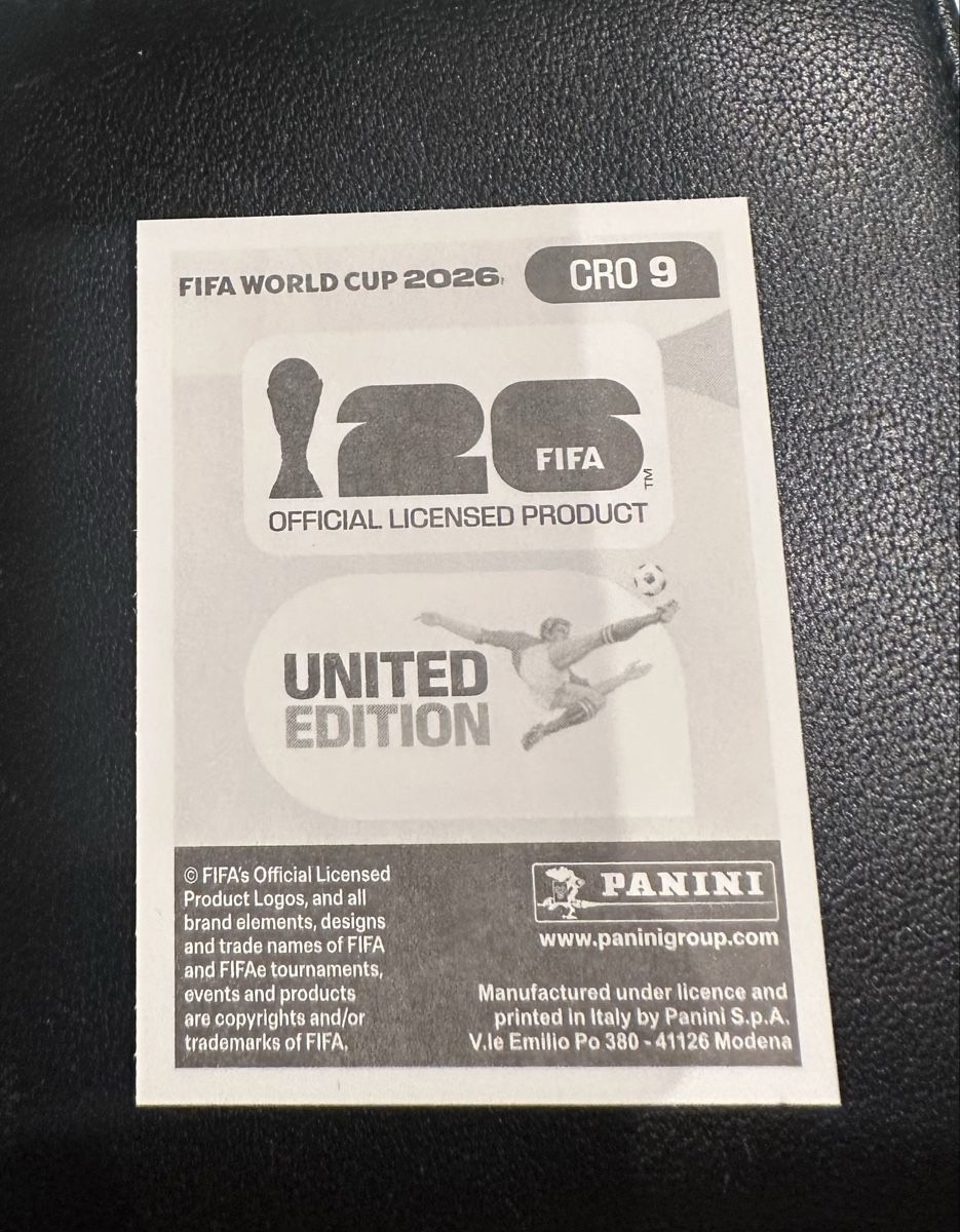 Panini Carte collezionabili: PANINI LUKA MODRIC CRO9 – Nuovo e nell'imballaggio originale da Payerne venduto da mike_lth 1