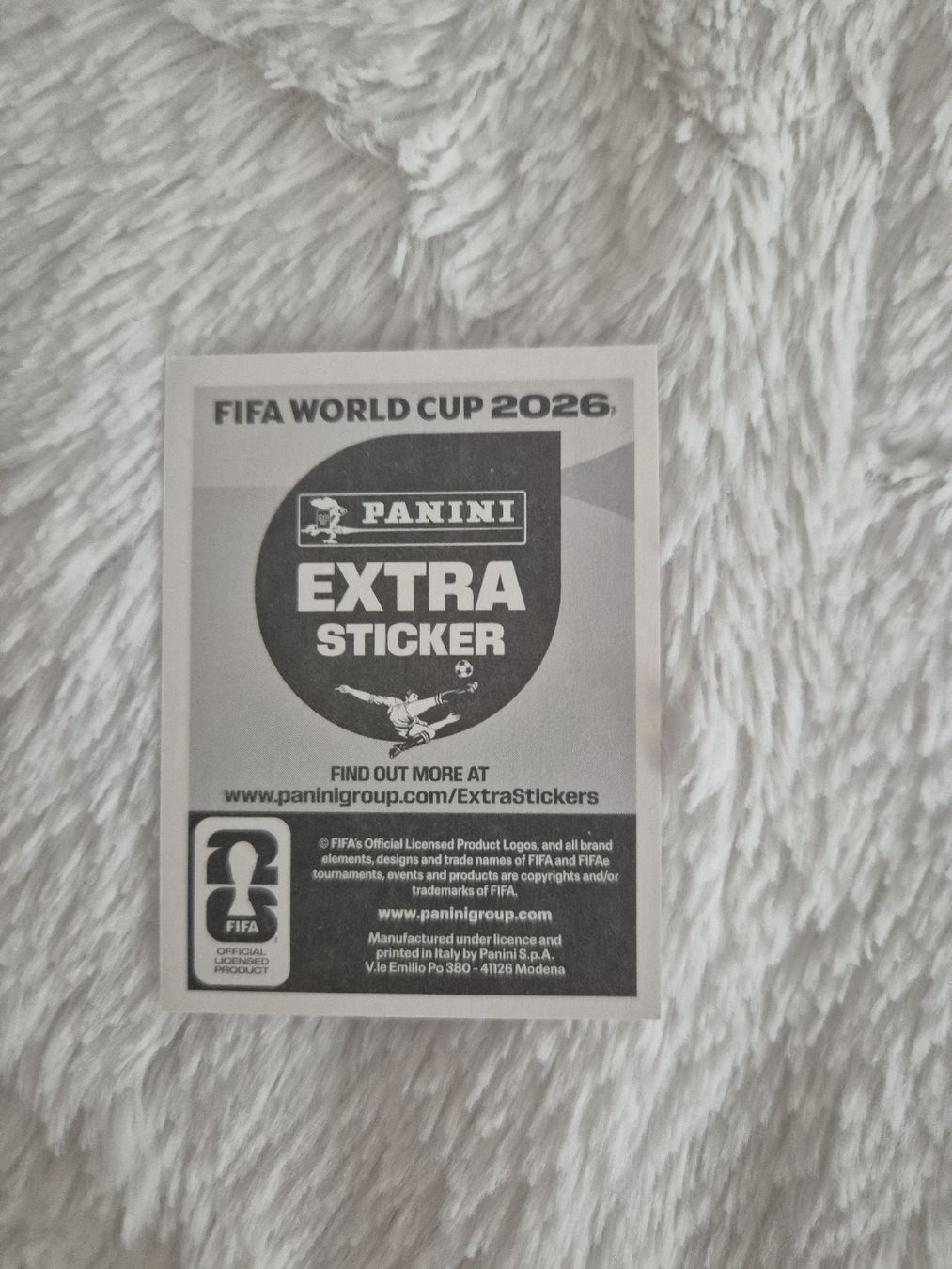 Panini Carte collezionabili: Panini WM 2026 Extra Sticker – Nuovo (secondo la descrizione) da Zürich venduto da pet_j9xl 1