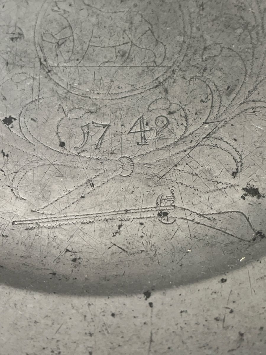 Piatti di portata: Plat en étain 1710 avec ours bernois – Usato da Prangins venduto da Rodard8 3