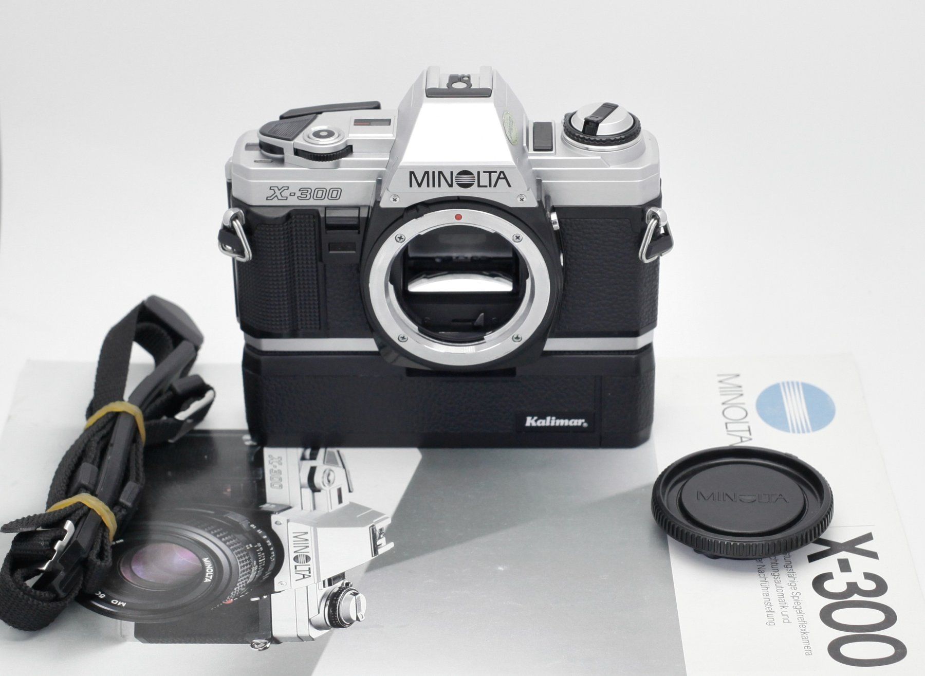 Minolta Fotocamera: Minolta X-300 Kit top Zustand – Usato da Birsfelden venduto da Waldbrettspiel