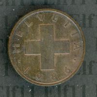 CHF___0.01 1986 vz 1 Rappen