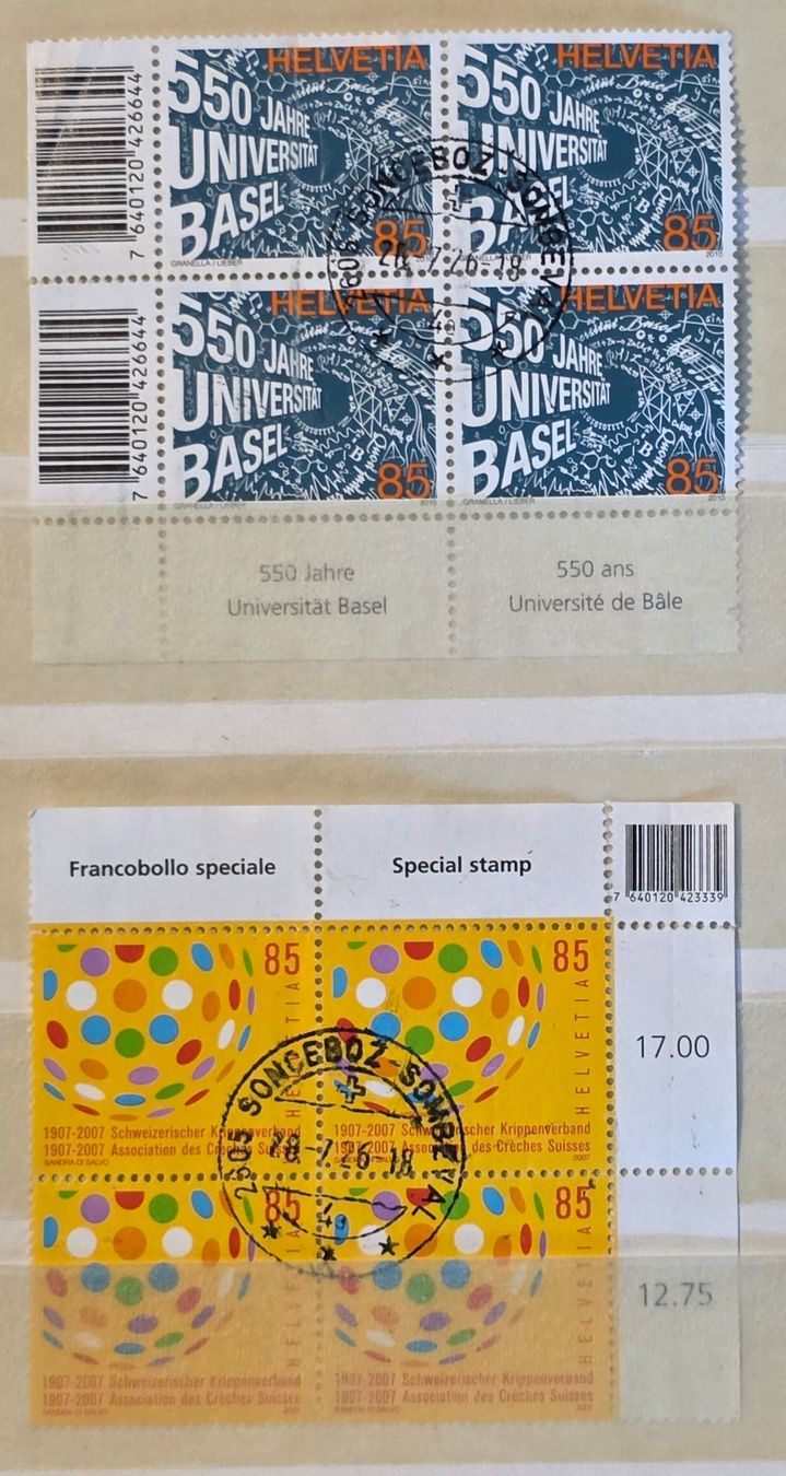 Alle Briefmarken: Kleine Lot Suisse – Gebraucht aus Rohrbach von lod_m58r 1