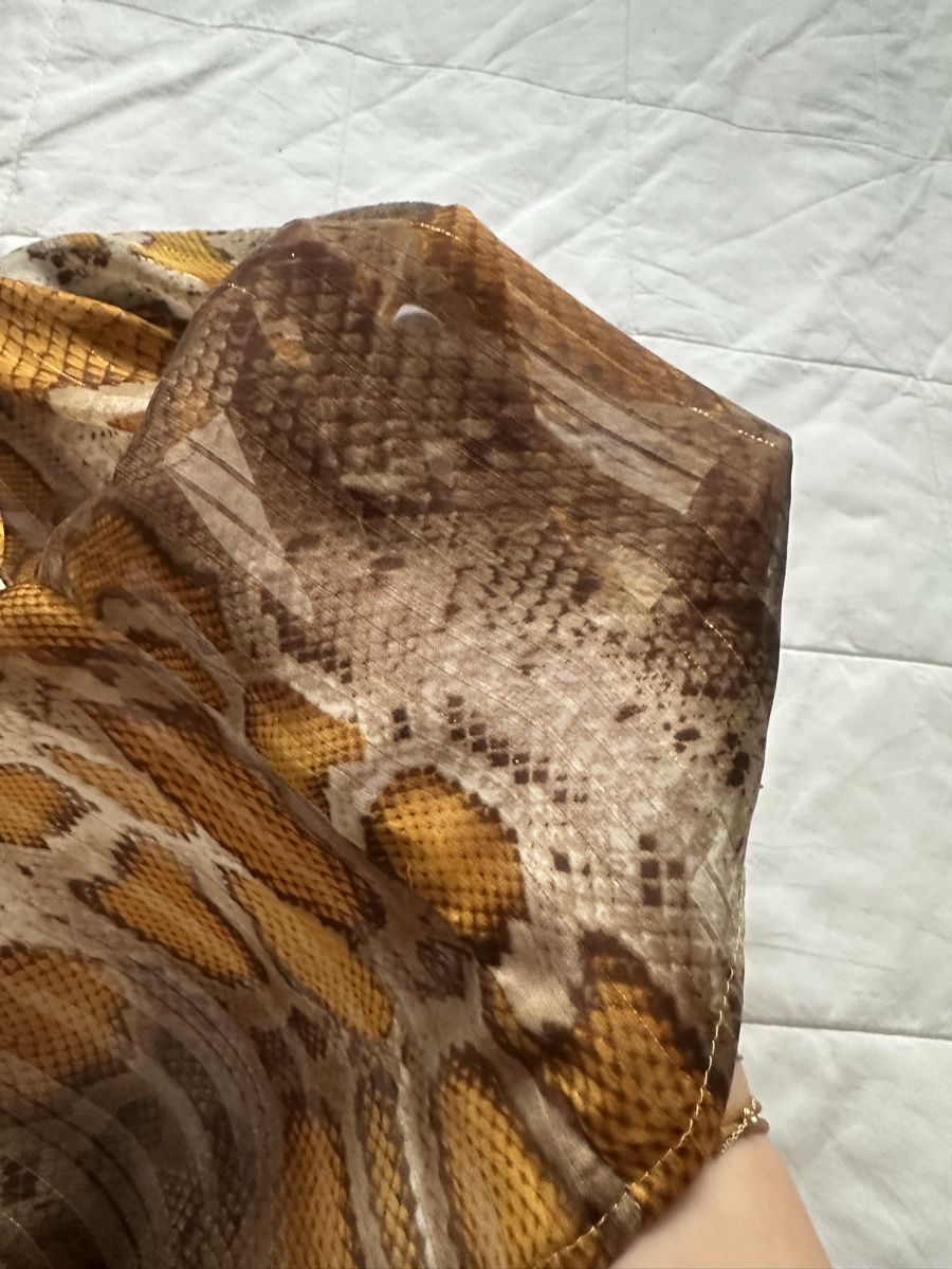 Mango Camicette: Chemisier imprimé serpent Mango, taille S – Nuovo (secondo la descrizione) da Geroldswil venduto da MeganeMegane 2