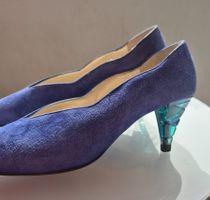 SCHUHE NICOLA TESINI LEDER 40 PUMPS VINTAGE LIEBLINGSSTÜCK