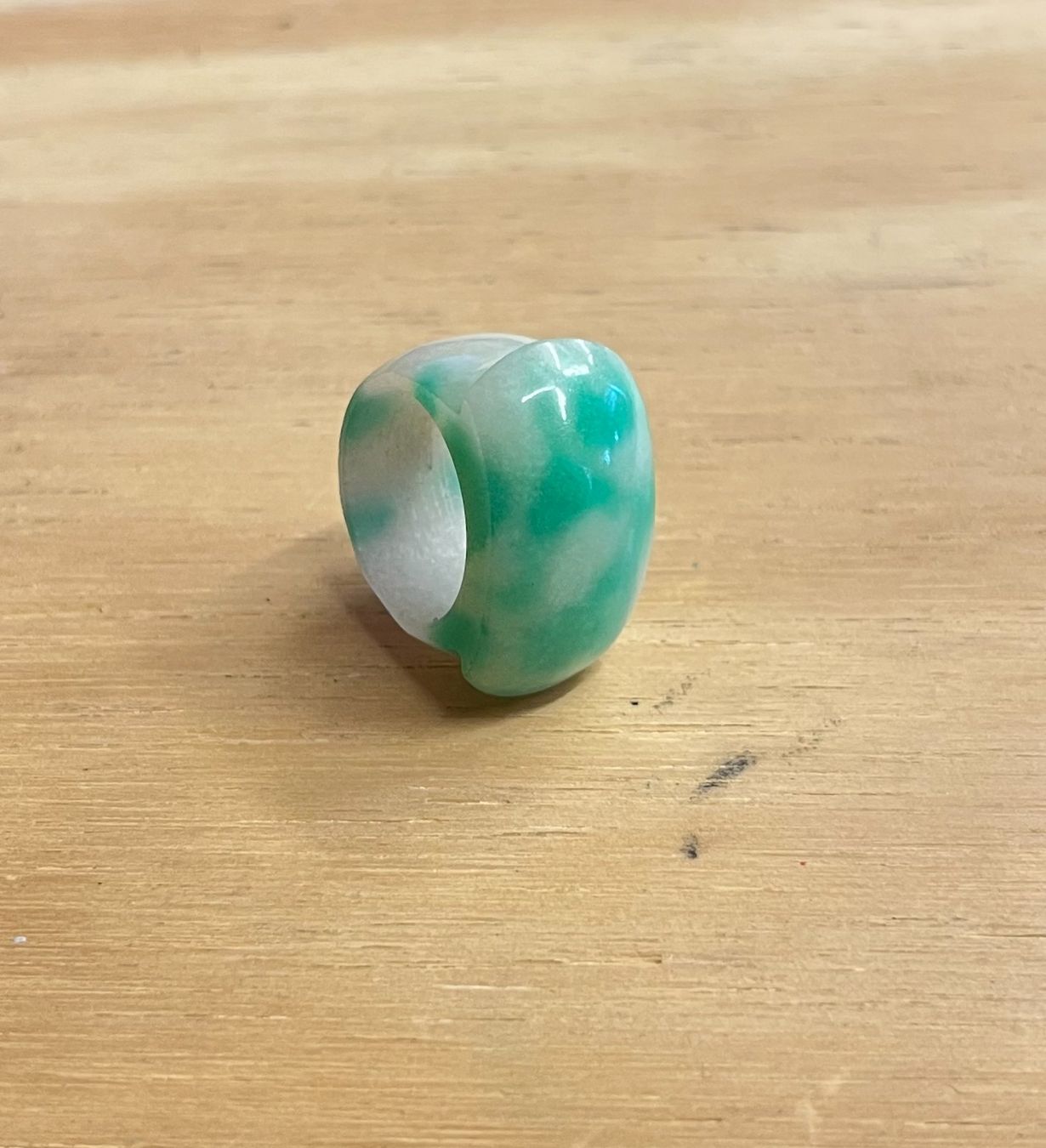 Anelli: Bague en jadéite (jade) – Usato da Lausanne venduto da PlusValue_Lausanne