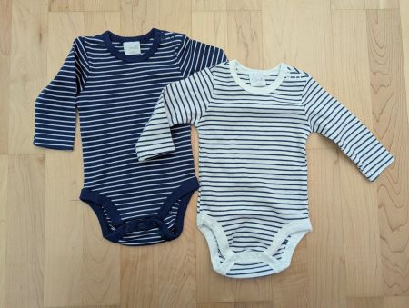 Smile Baby Bodys Set gestreift Grösse 50/56 neu