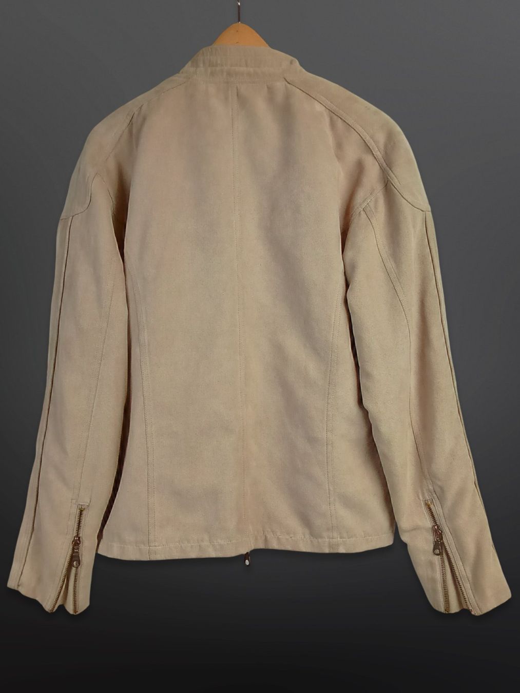 Jacken: TCM Herren Jacke Gr. L Wildlederoptik beige – Gebraucht aus Suhr von Restwert_Suhr 3
