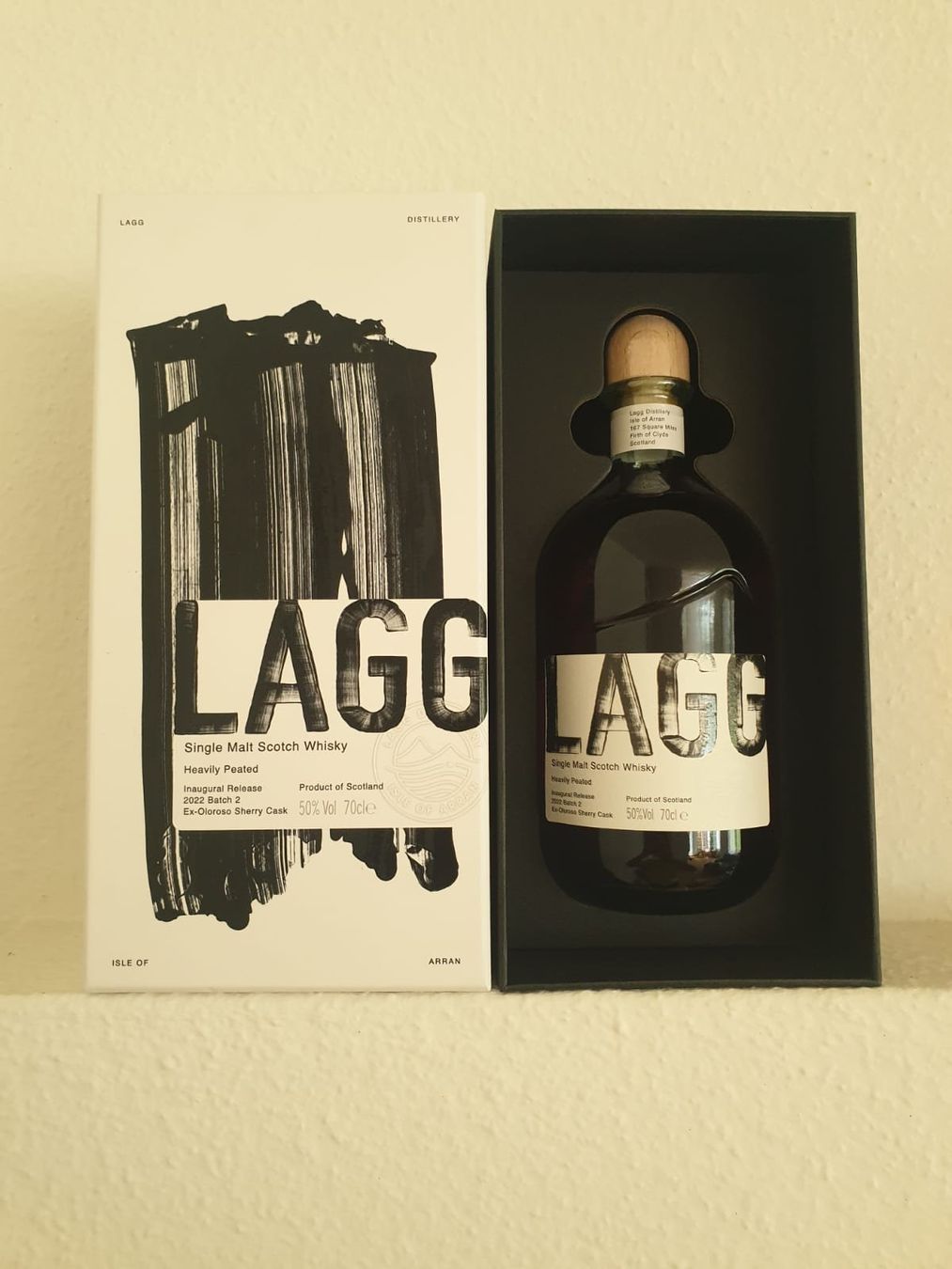 Spirituosen: Lagg inaugural release Batch Nr. 2 – Neu und originalverpackt aus Langnau am Albis von jer_pm72 2