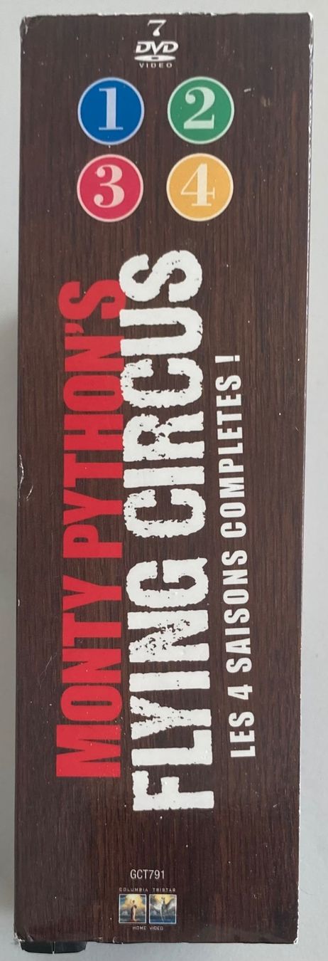 Tutti i DVDs: MONTY PYTHON'S - FLYING CIRCUS (LES 4 SAISONS COMPLETES !) – Usato da Poliez-Pittet venduto da Newtown-Records 1