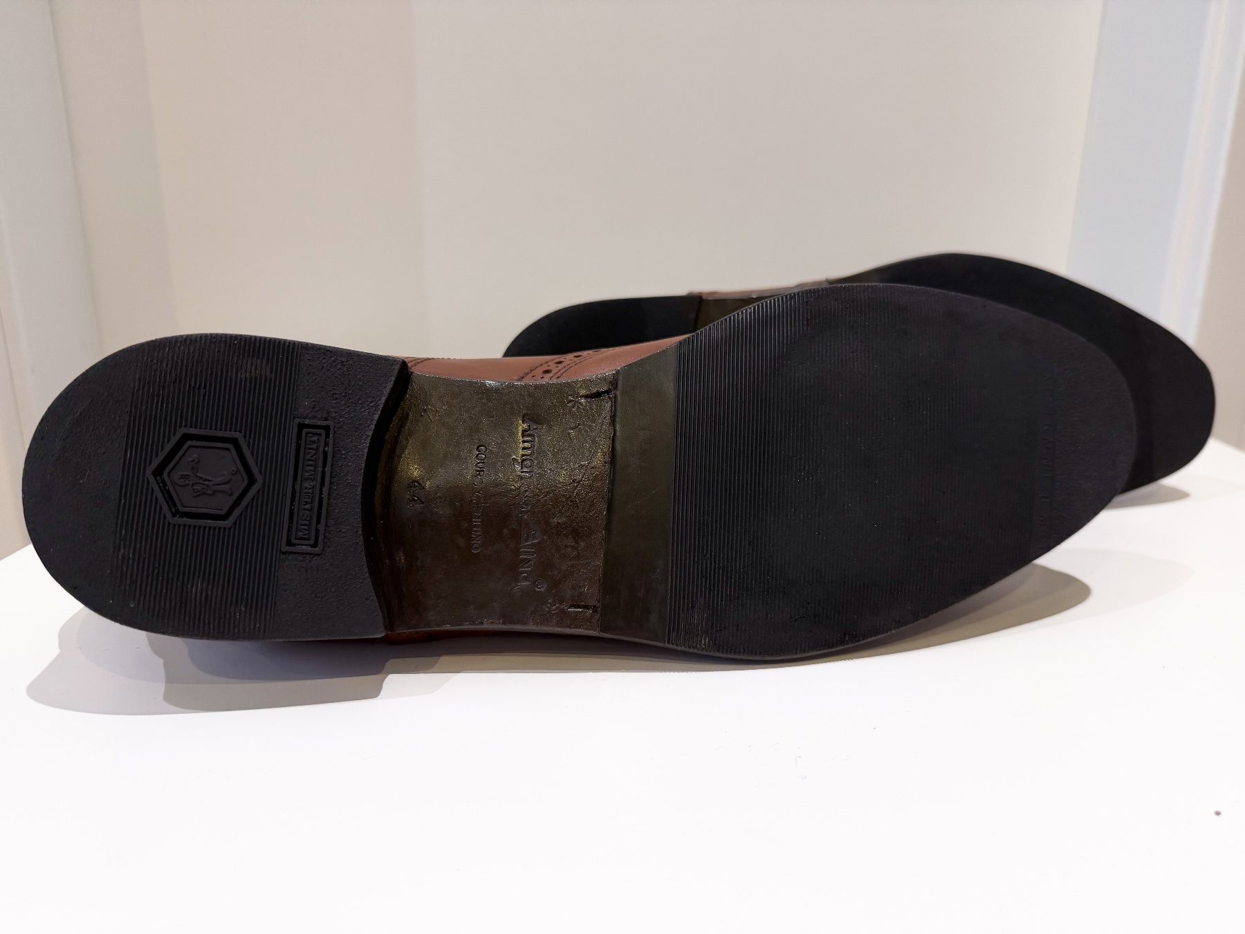 Scarpe da uomo: Armando Silva Brogue Schuhe Gr. 44 Leder Full Brogue – Usato da Dietikon venduto da Angy94 6