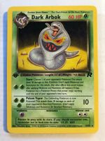 Dark Arbok 1st edition (rare) Team Rocket - LP/NM - ab 1.-