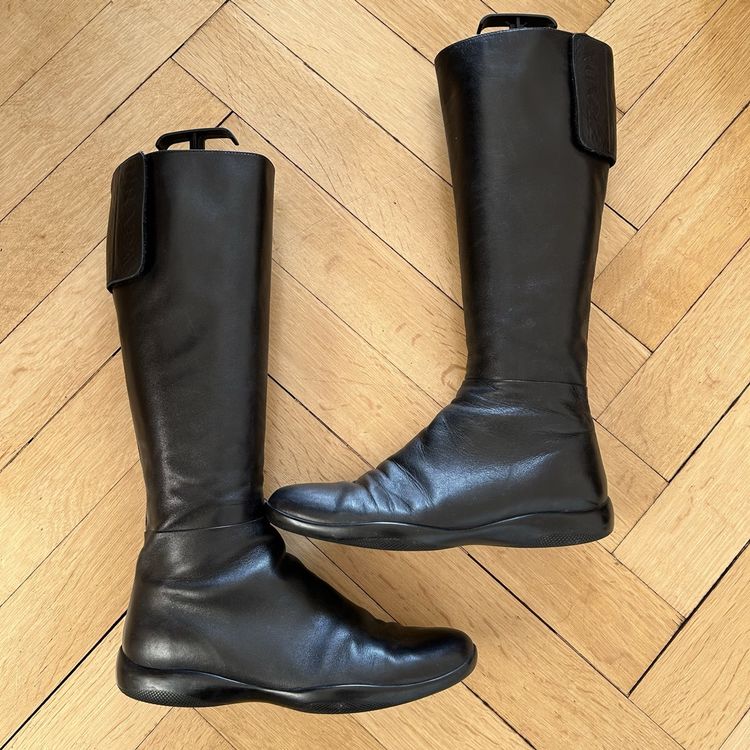 Prada Linea Rossa vintage leather boots (Gebraucht) in Lausanne für CHF ...