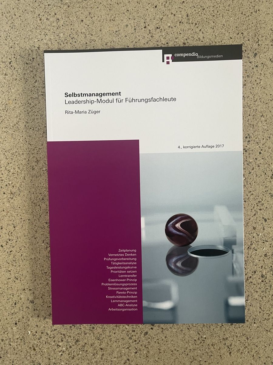 Libri: Selbstmanagement Compendio – Nuovo (secondo la descrizione) da Zürich venduto da Jaskam