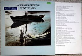 Soft Rock LP RTony Banks – A Curious Feeling LP GEWASCHEN