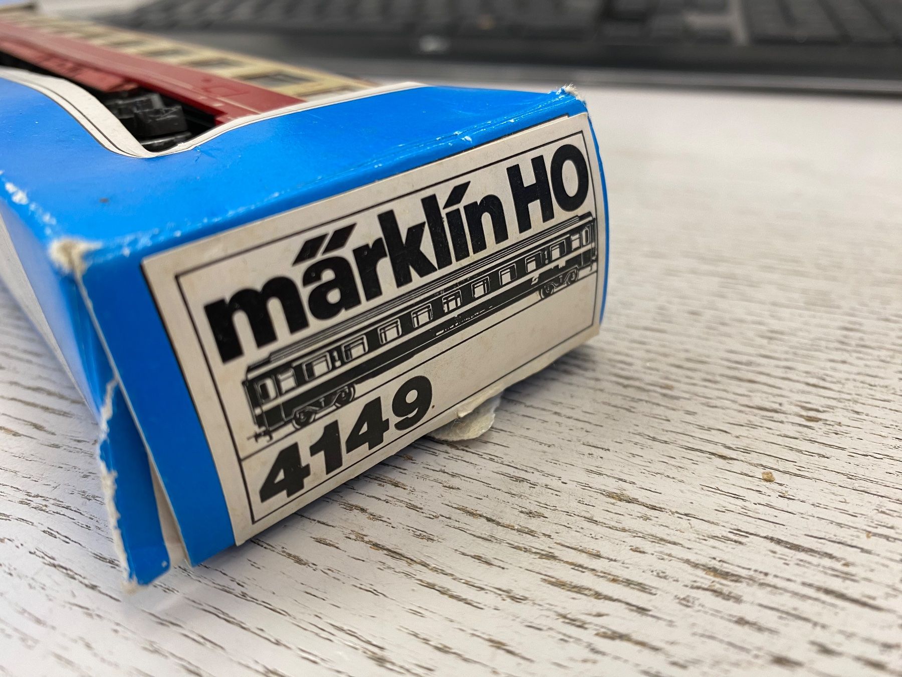 Märklin Modellini di ferrovie: Märklin 4147 DB TEE Eurofima – Usato da Lupsingen venduto da New-Haven 1