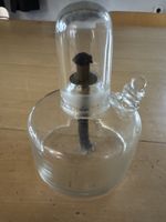 Lampe à huile / essence en verre