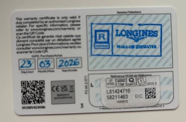 Orologi: LONGINES Uhr PrimaLuna Damen / NEU – Usato da Männedorf venduto da LA07 2